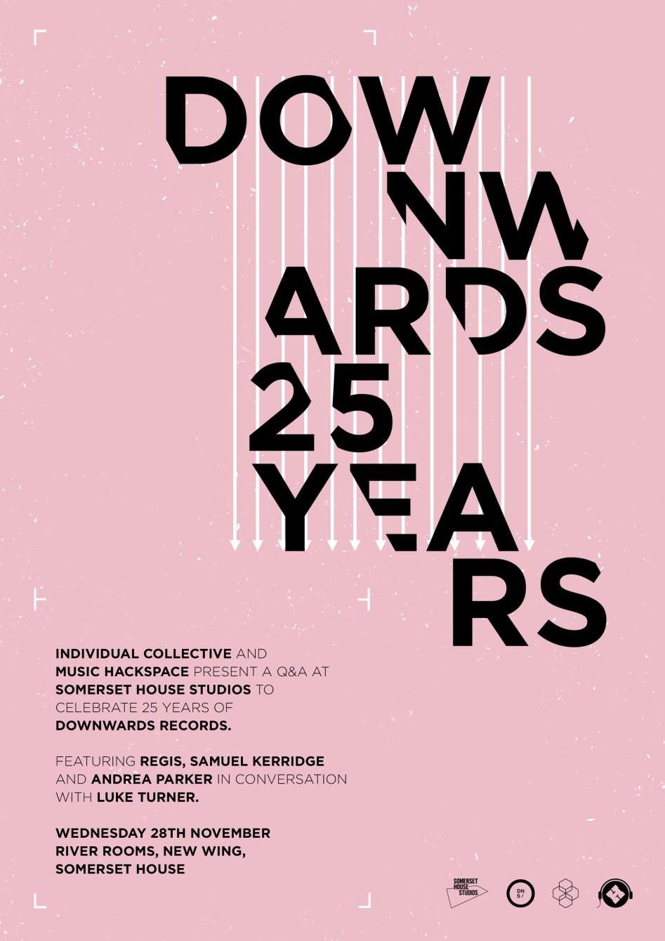 Individual Collective x Downwards 25 Years - フライヤー裏
