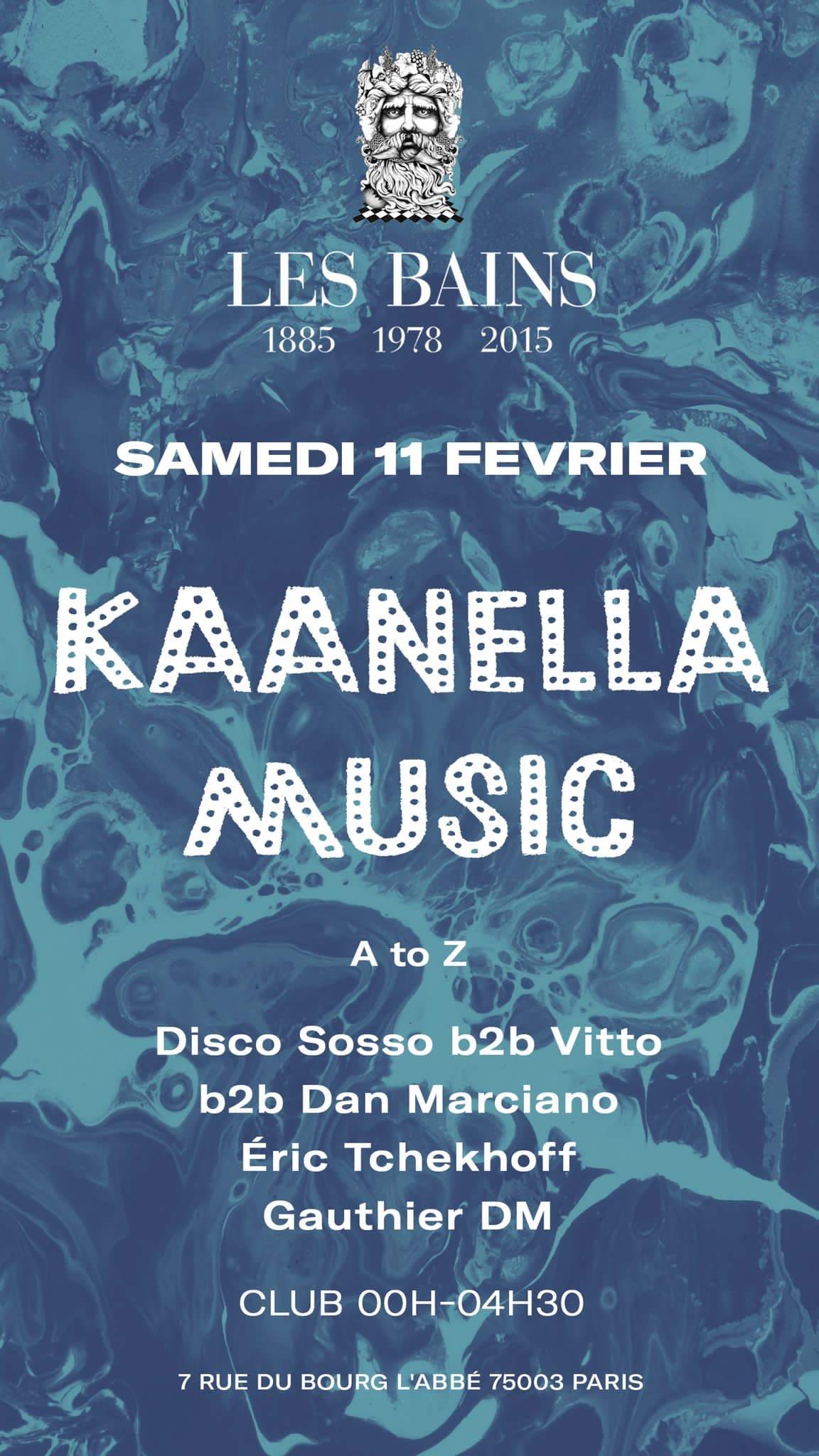 Kaanella Music - フライヤー表