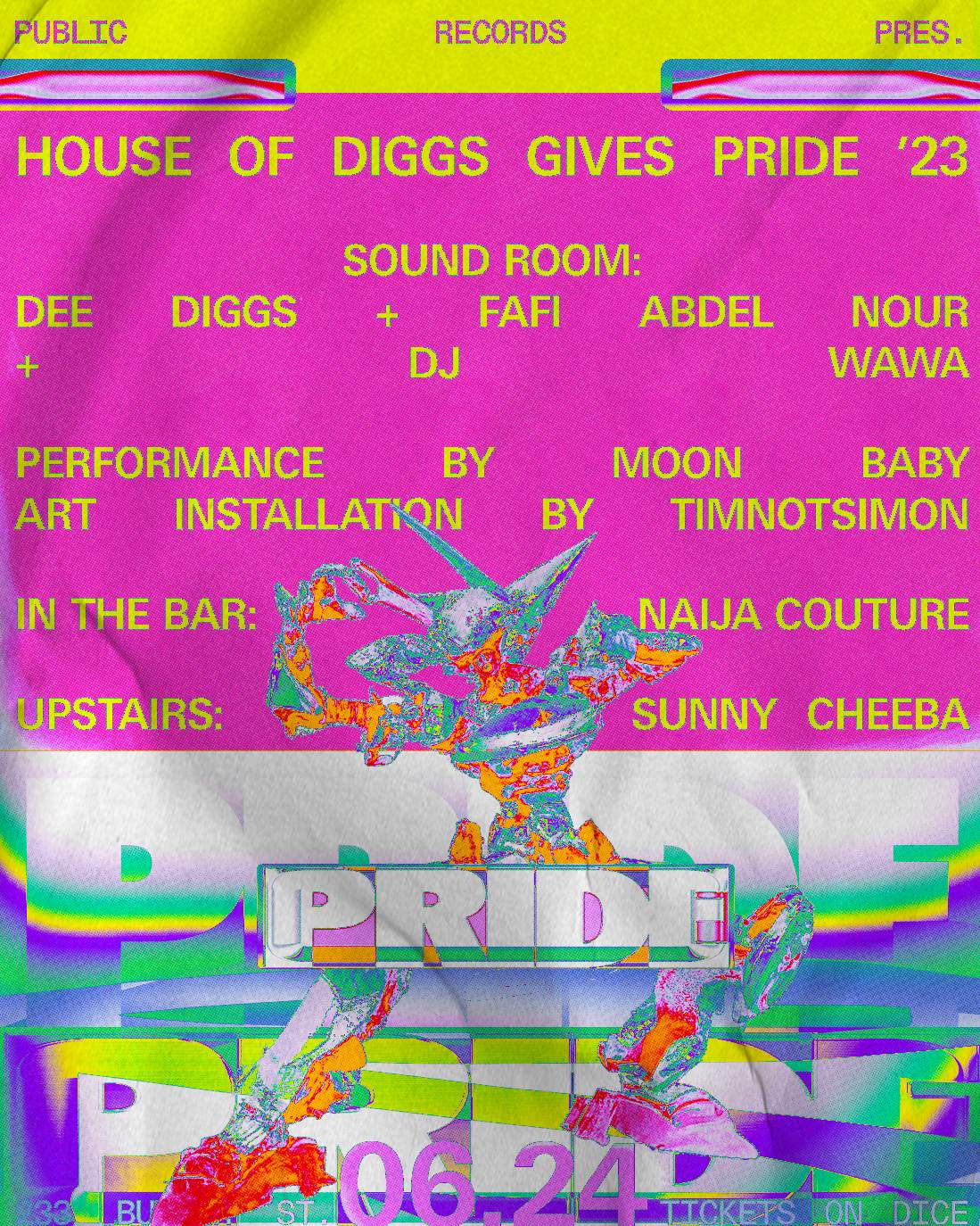 House of Diggs Gives Pride'23 with Dee Diggs + Fafi Abdel Nour DJ Wawa ...
