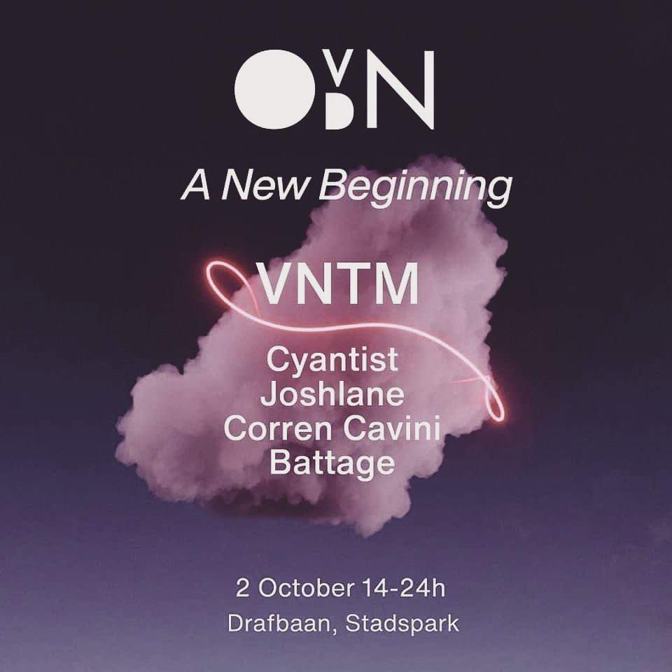 A New Beginning - Ovdn - フライヤー表