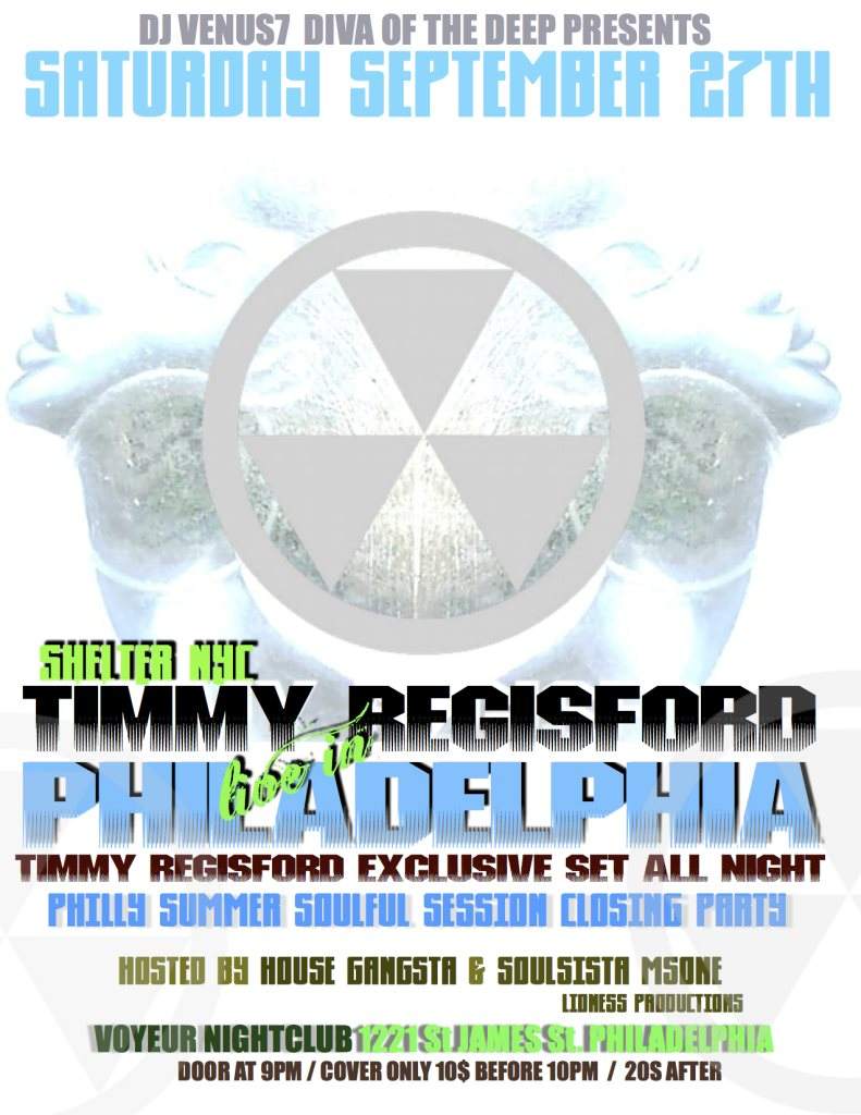 Timmy Regisford Live IN Philly All Night at Voyeur, Philadelphia