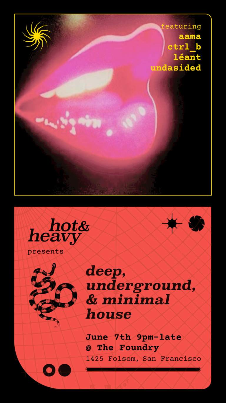 Hot&Heavy Vol.4 - Deep and Minimal House - Página frontal