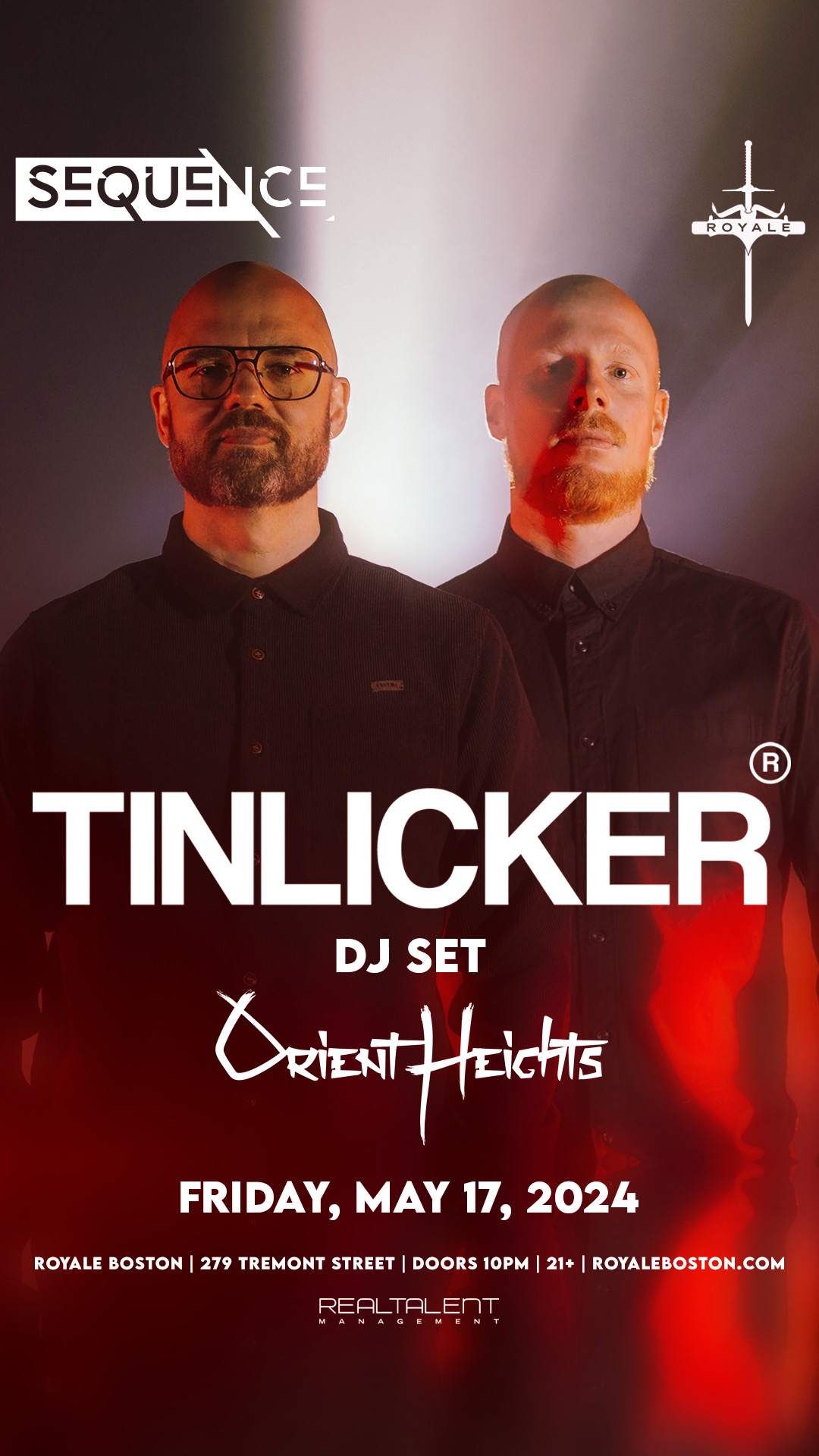 Tinlicker DJ Set - Página frontal