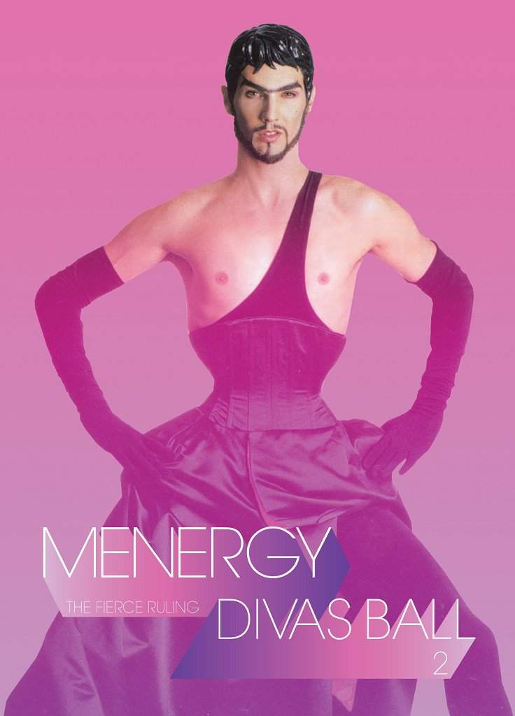 Menergy presents The 2nd Annual Fierce Ruling Divas Ball - フライヤー表