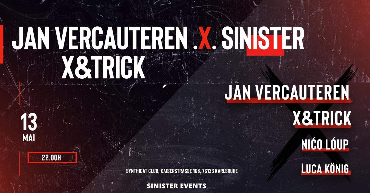 Jan Vercauteren / X&trick - Página frontal