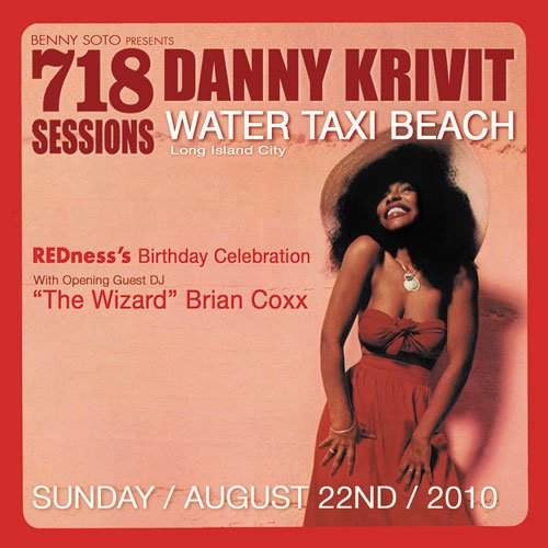 718 Sessions with Danny Krivit - Flyer front