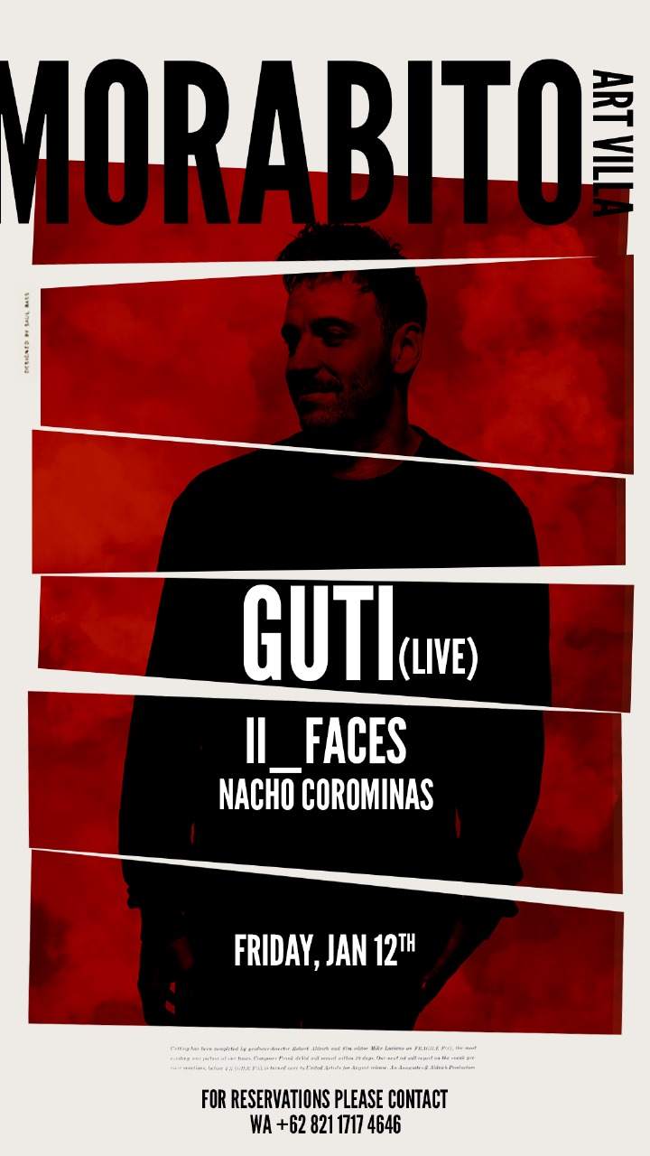 Guti (Live) - フライヤー表