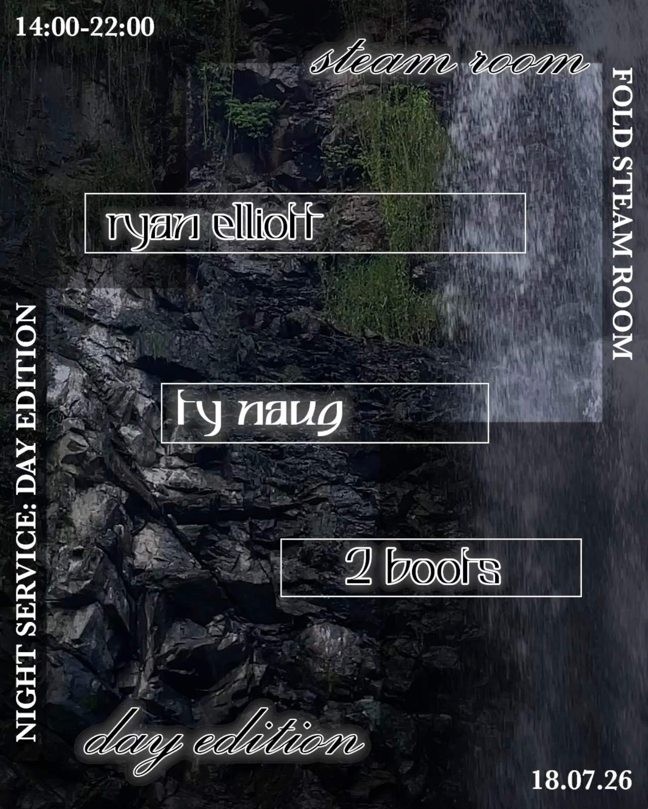 Night Service: Day Edition w/ Ryan Elliott (4 hour set), Ty Naug & 2 ...