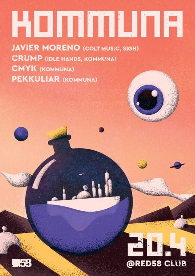 Kommuna presents Javier Moreno - Página frontal