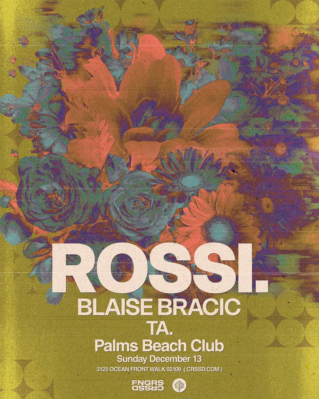 FNGRS CRSSD presents Palms Beach Club with Rossi at Beach House San ...