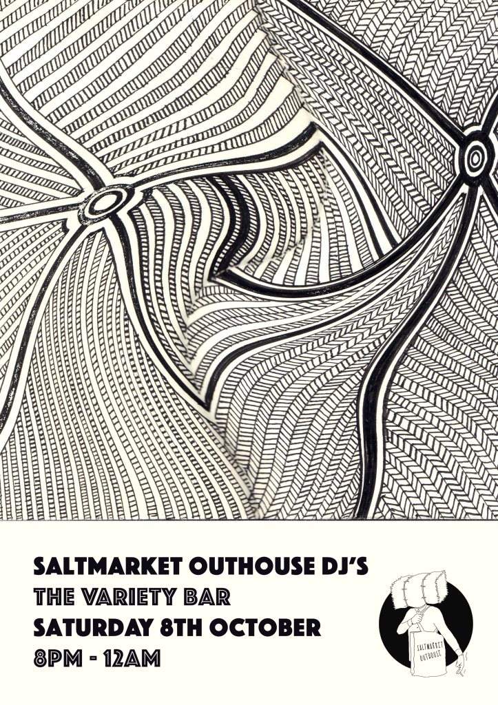 Saltmarket Outhouse DJ's - フライヤー表