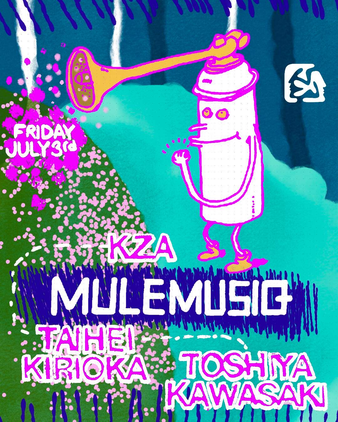 Mule Musiq Tokyo Club Night - KZA, Toshiya Kawasaki, Taihei Kirioka at ...