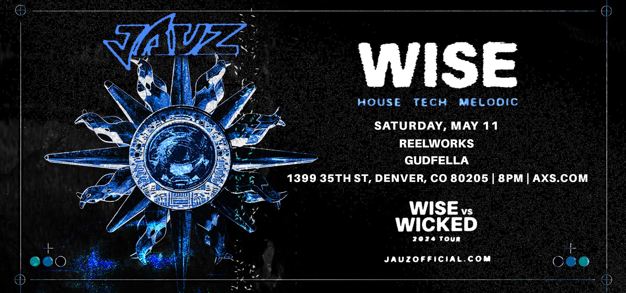 JAUZ: Wise vs Wicked Tour - Página frontal