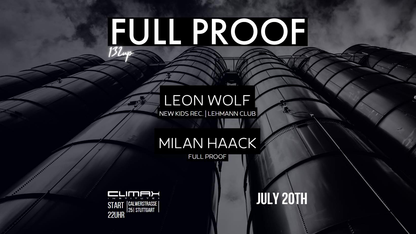 FULL PROOF with Leon Wolf & Milan Haack at Climax-Institutes, Stuttgart