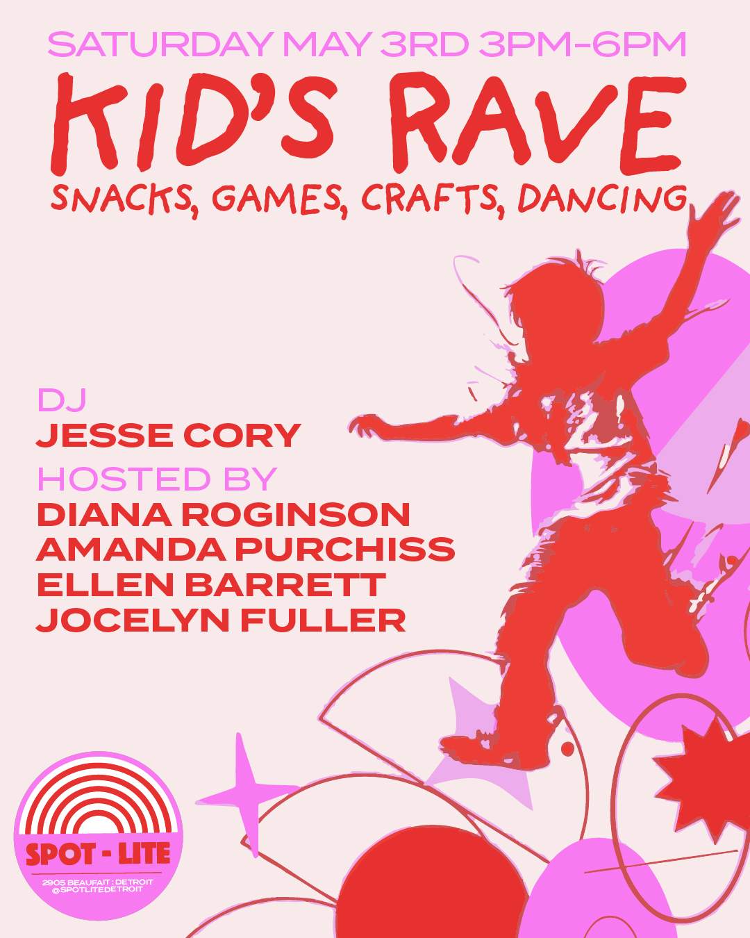 KID'S RAVE at Spot Lite Detroit, Detroit