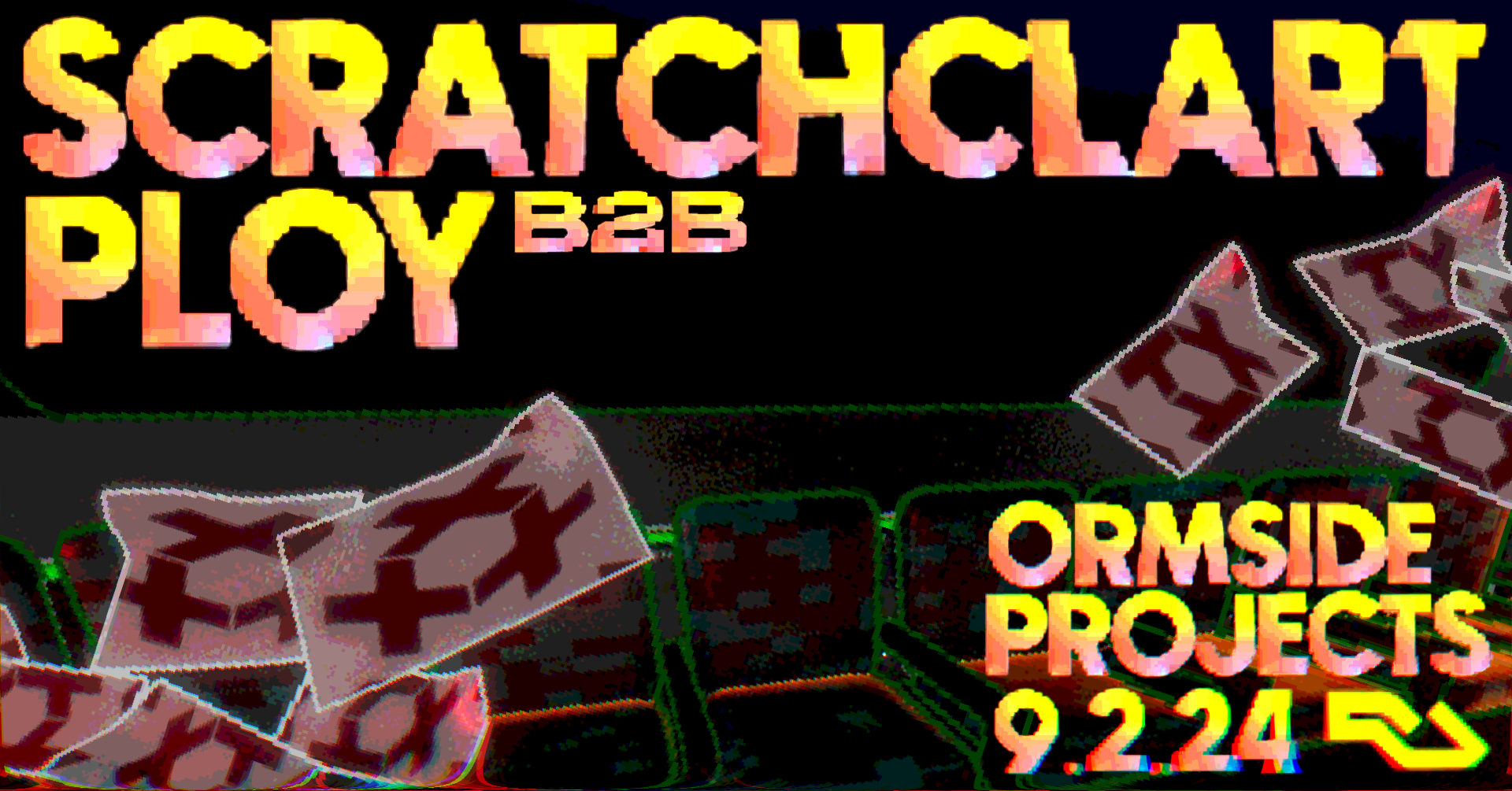 Materials: Scratchclart b2b Ploy - フライヤー表