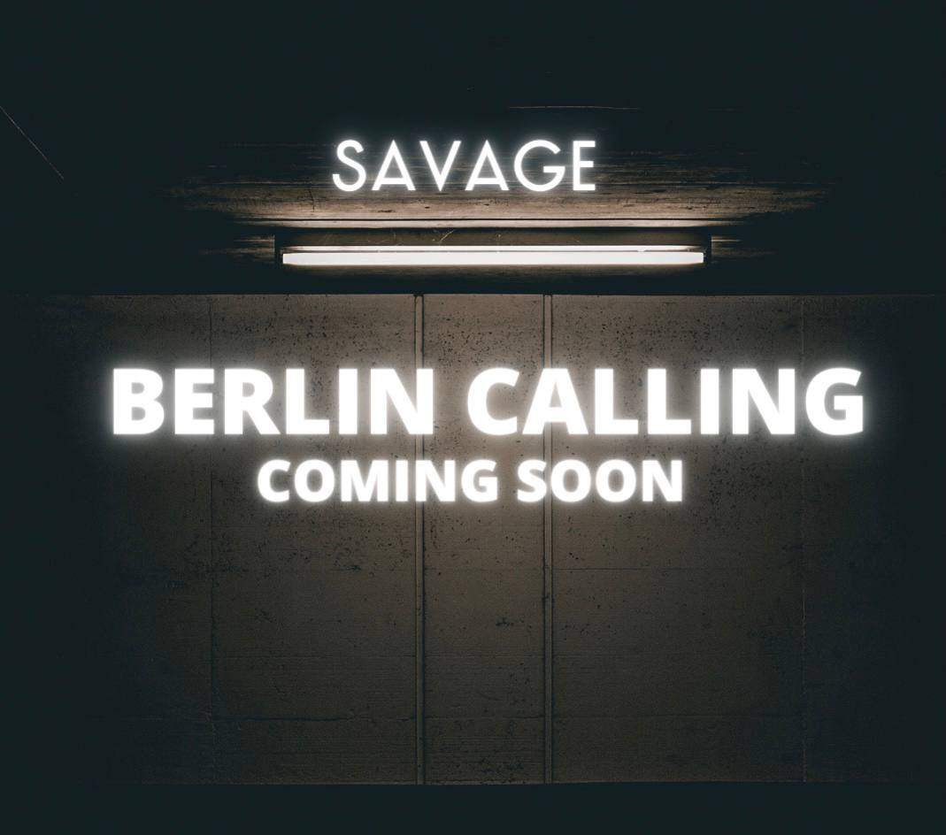 Bereits 540 Anmeldungen:ＳΛＶΛＧΞ „BERLIN CALLING' - Página frontal