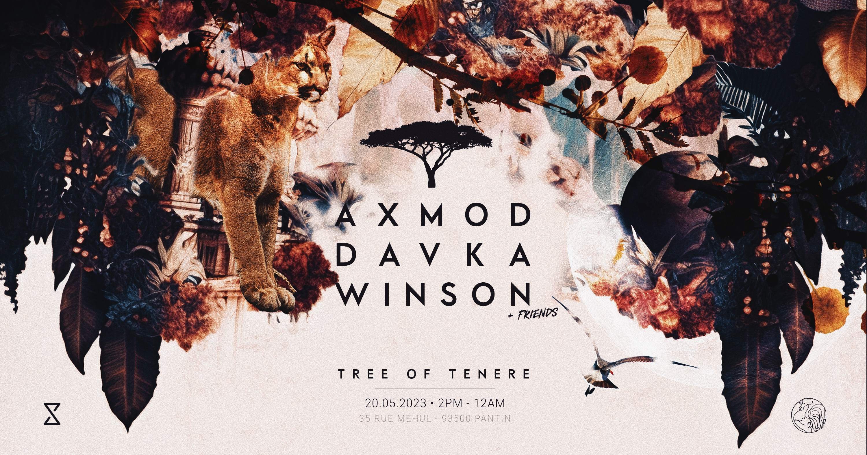 Tree of Ténéré: One Day in Pantin [Open Air] - フライヤー表