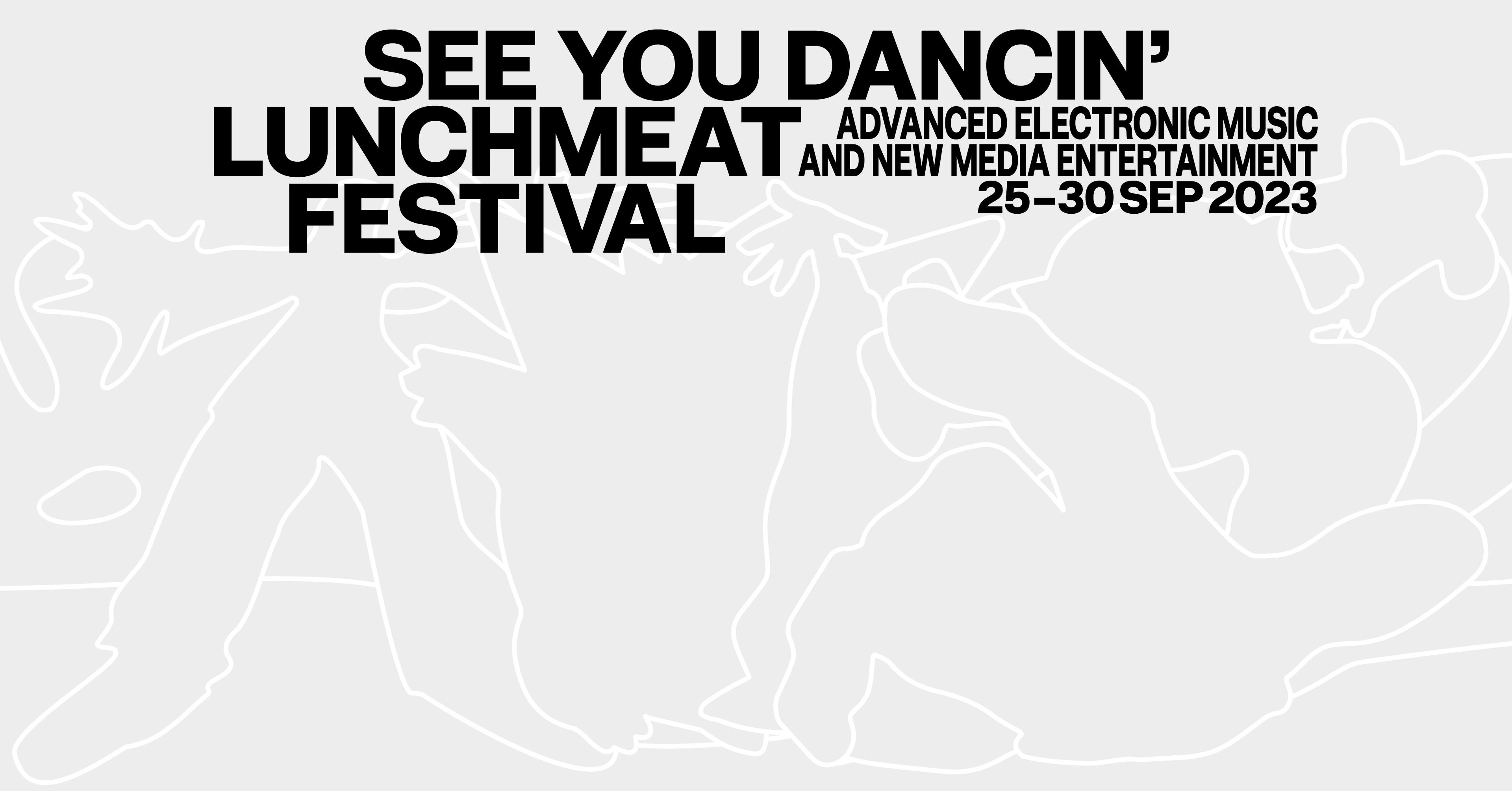 Lunchmeat Festival 2023 - フライヤー表