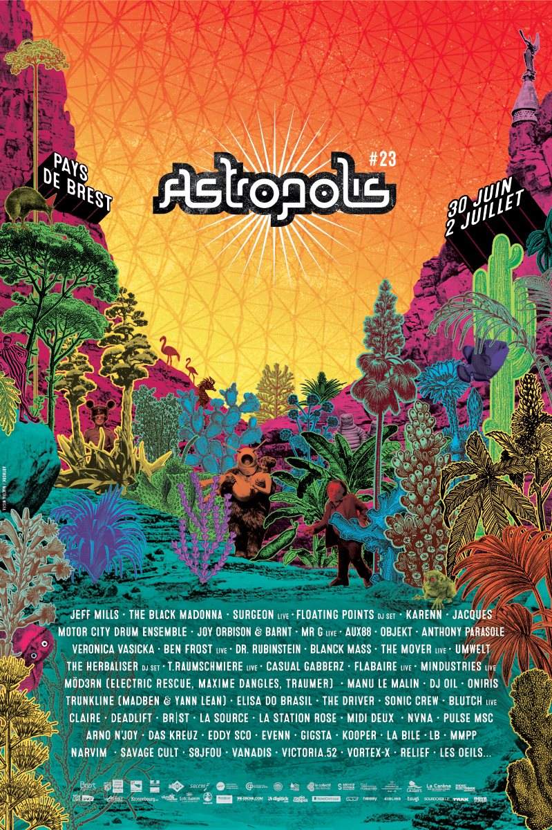 Astropolis #23 - フライヤー表