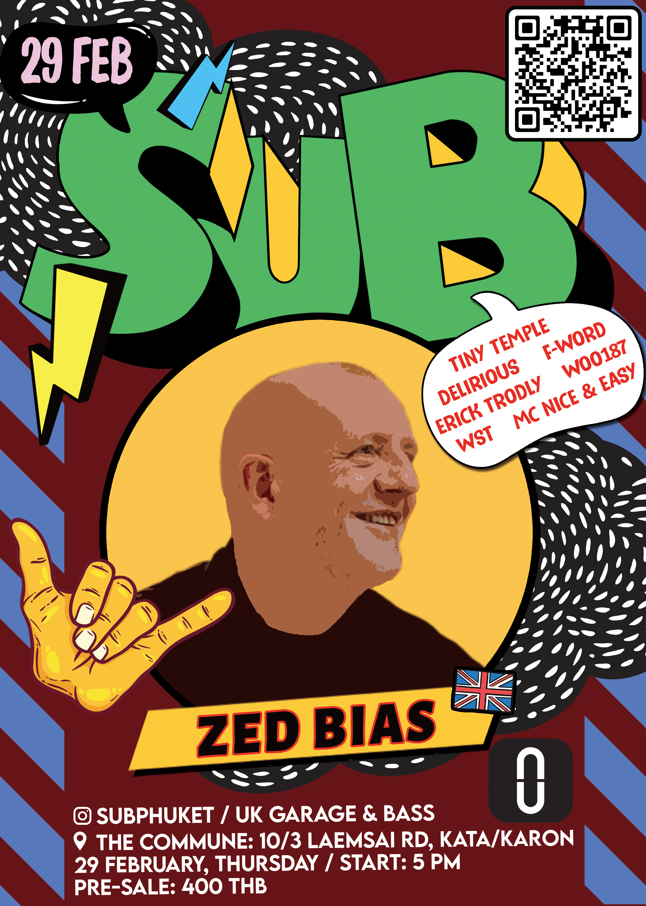 Zed Bias at SUB: UK Garage & Bass - Página trasera