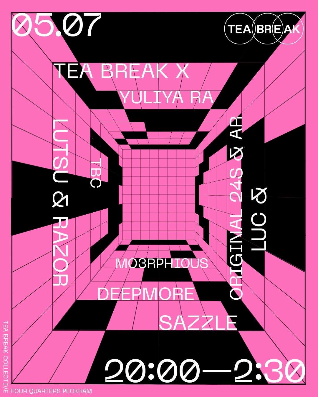 TBC3: Tea Break X Yuliya Ra - Página frontal