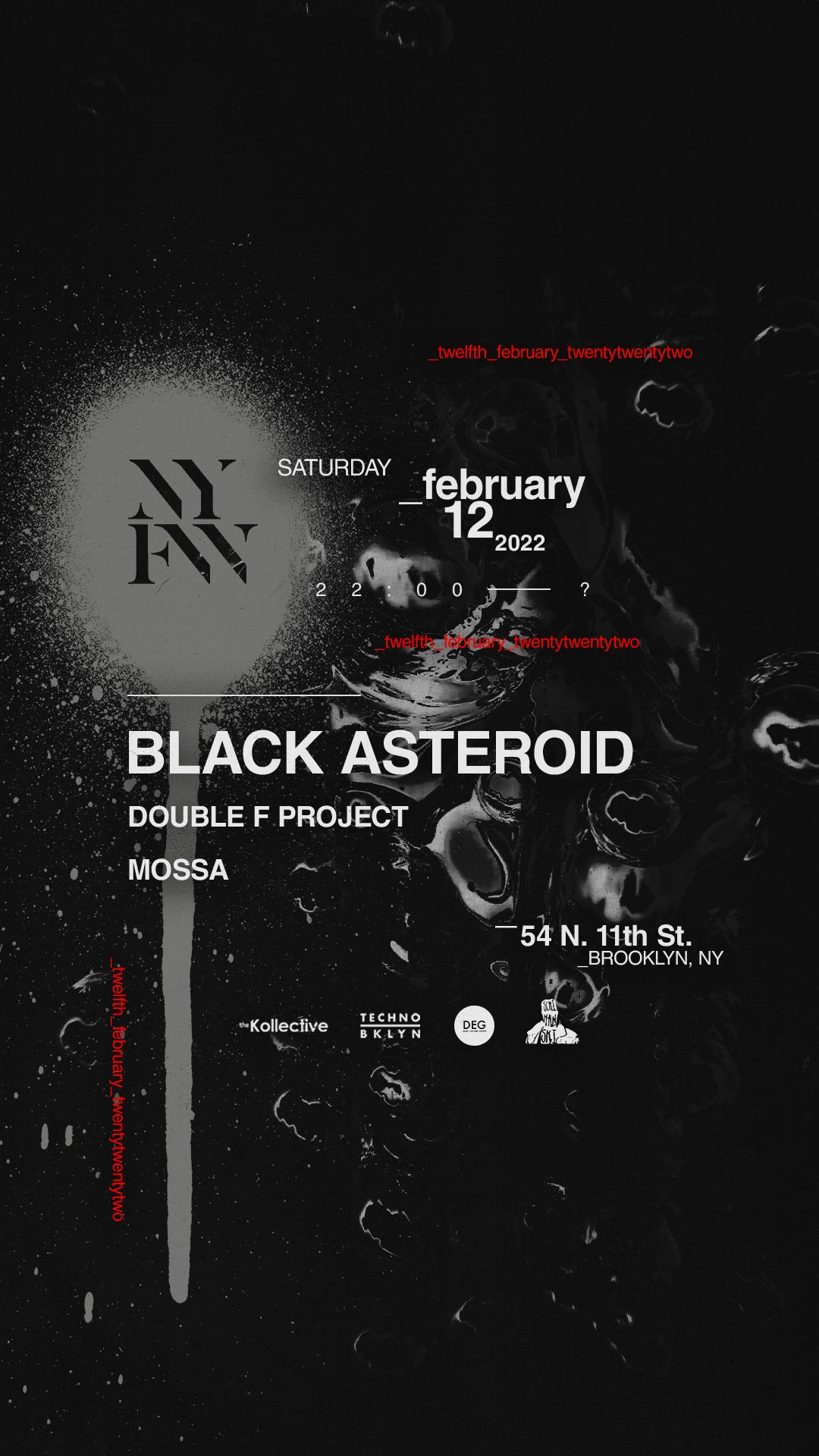 Black Asteroid / Double F Project / Mossa - Página frontal