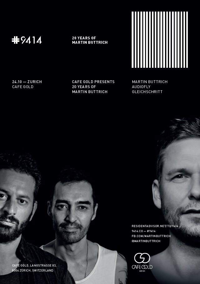 #9414 20 Years of Martin Buttrich Tour with Audiofly - Página frontal