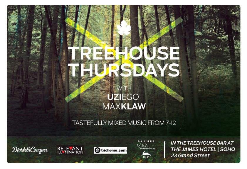 Treehouse Thursdays - フライヤー表