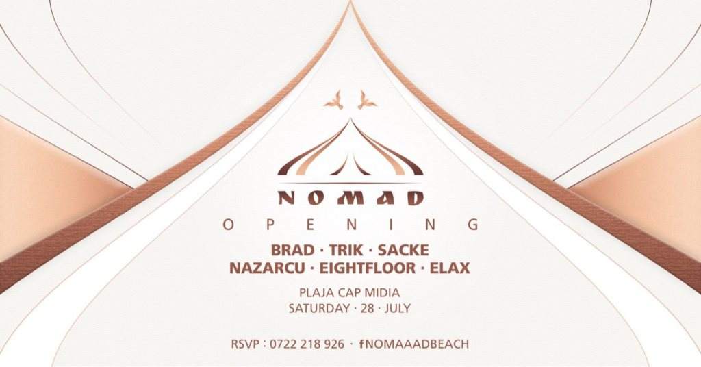 Nomad Beach Opening Party - Página frontal