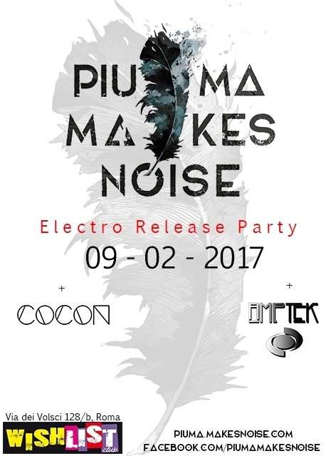 Piuma Makes Noise - Página frontal