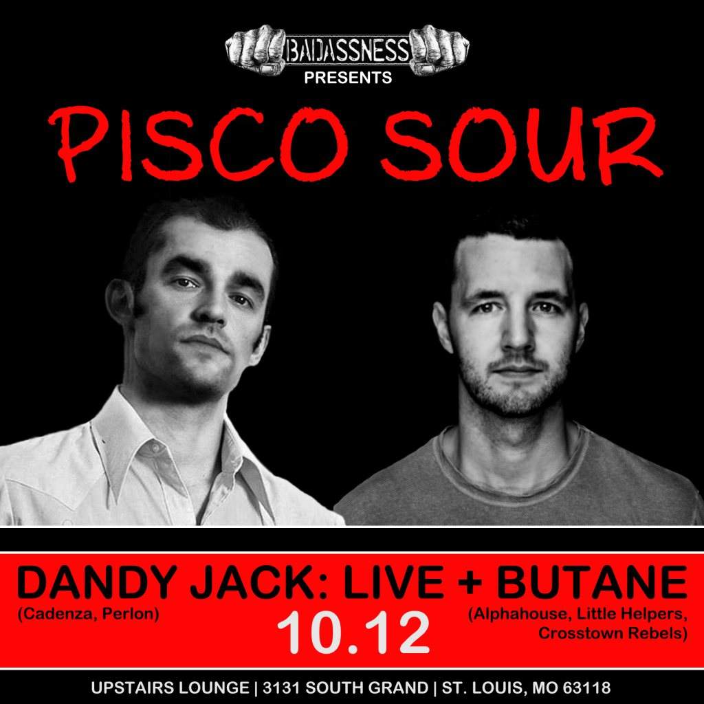 Badassness presents Pisco Sour with Dandy Jack & Butane - Página frontal