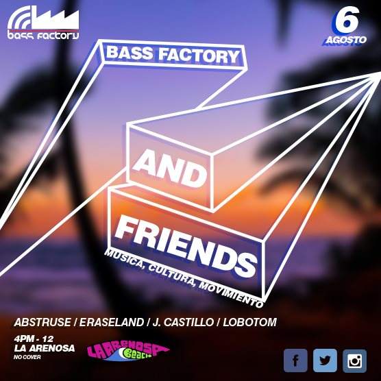 Bass Factory and Friends - Página trasera