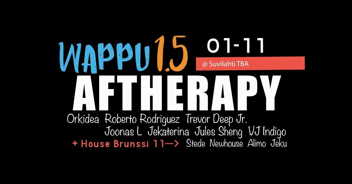 Clinic Wappu Aftherapy House Brunssi - フライヤー表