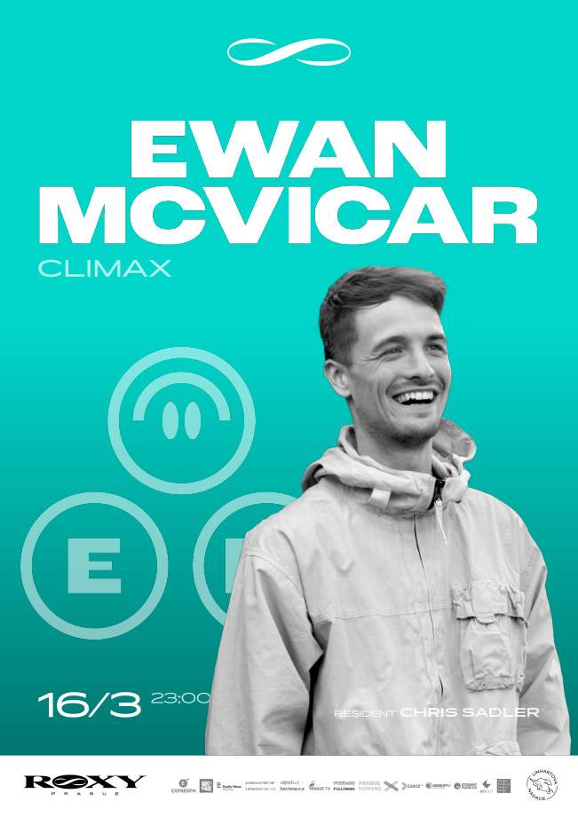 Ewan McVicar ∞ Roxy - フライヤー表