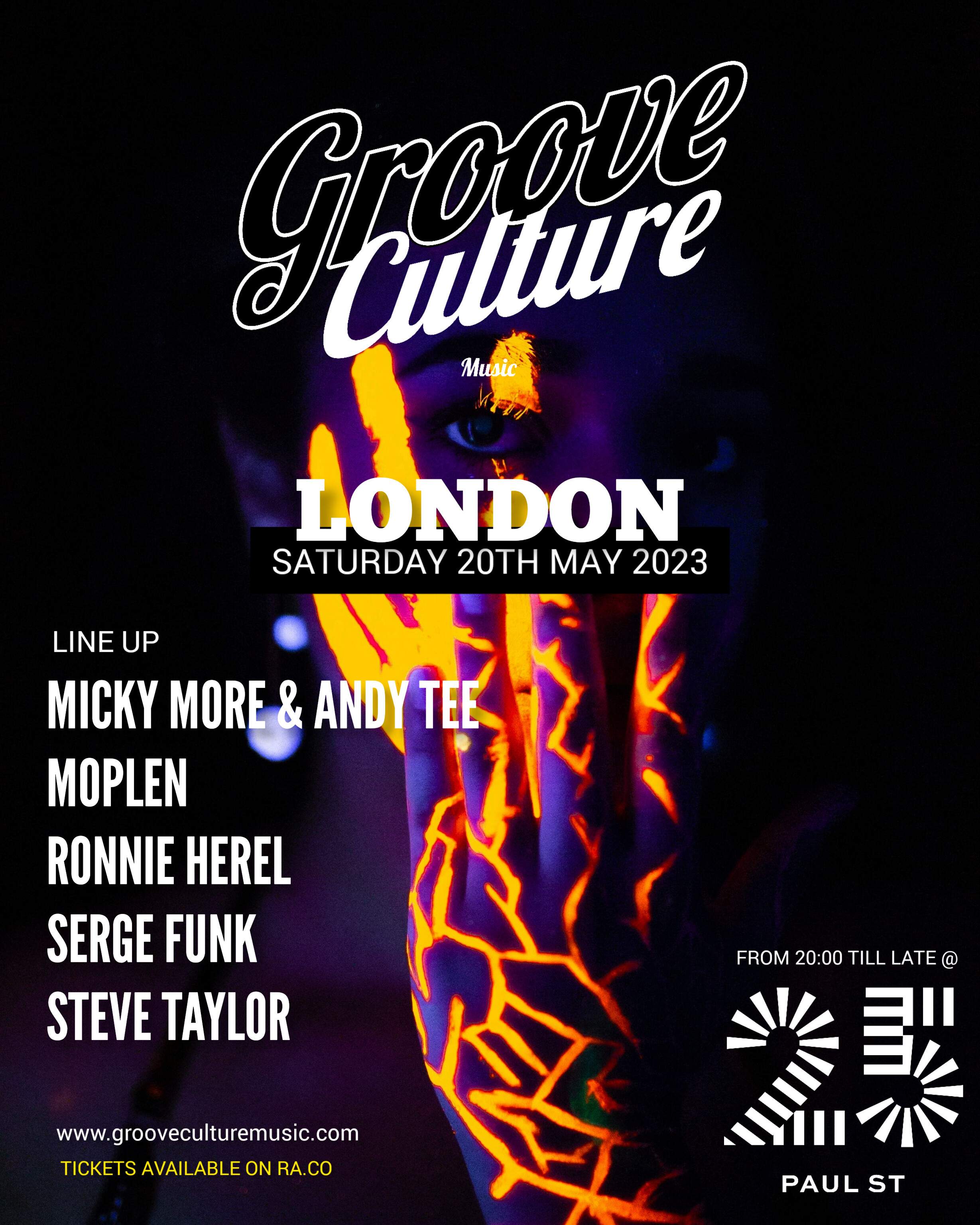 Groove Culture at 25 Paul Street, London