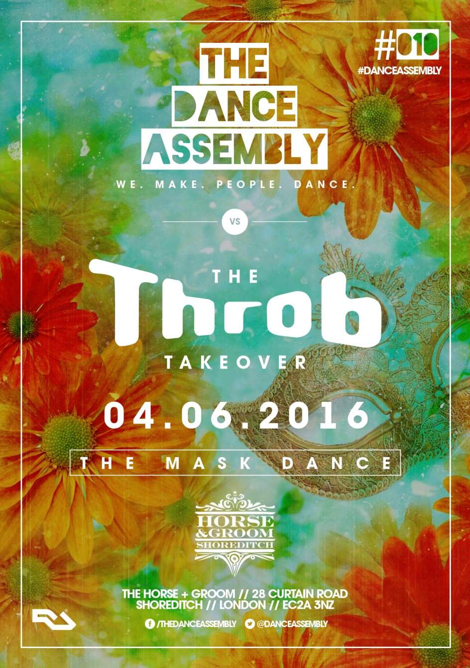 The Dance Assembly #010: Reassembling Throb - Página frontal