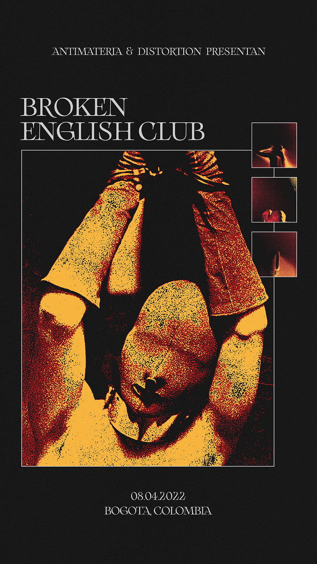 Broken English Club en Vivo - フライヤー裏