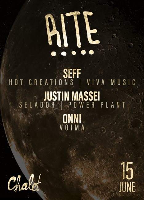 Rite:. with SEFF, Justin Massei, & ONNI - Página frontal