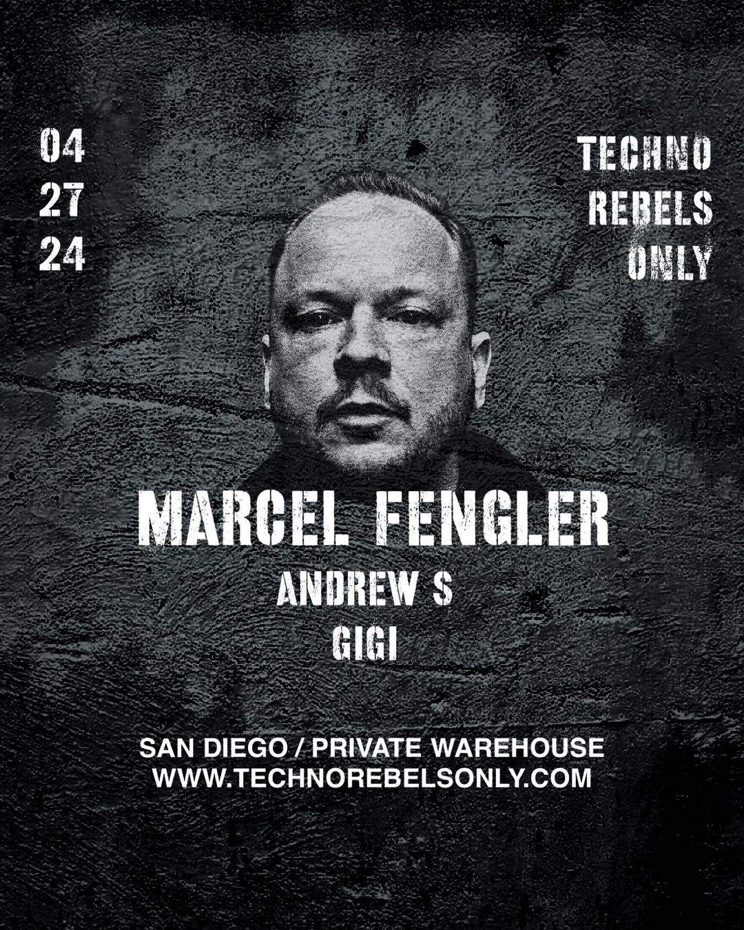 Techno Rebels Only: Marcel Fengler - Página frontal