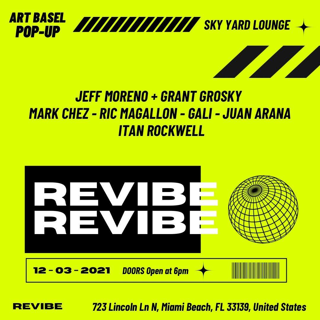 Revibe [ART Basel EDITION]  - フライヤー表