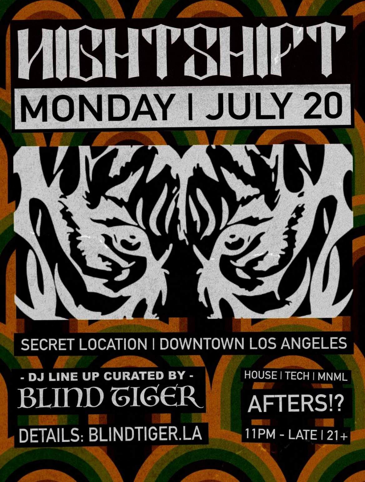 NIGHTSHIFT AFTER HOURS at The Lexington, Los Angeles