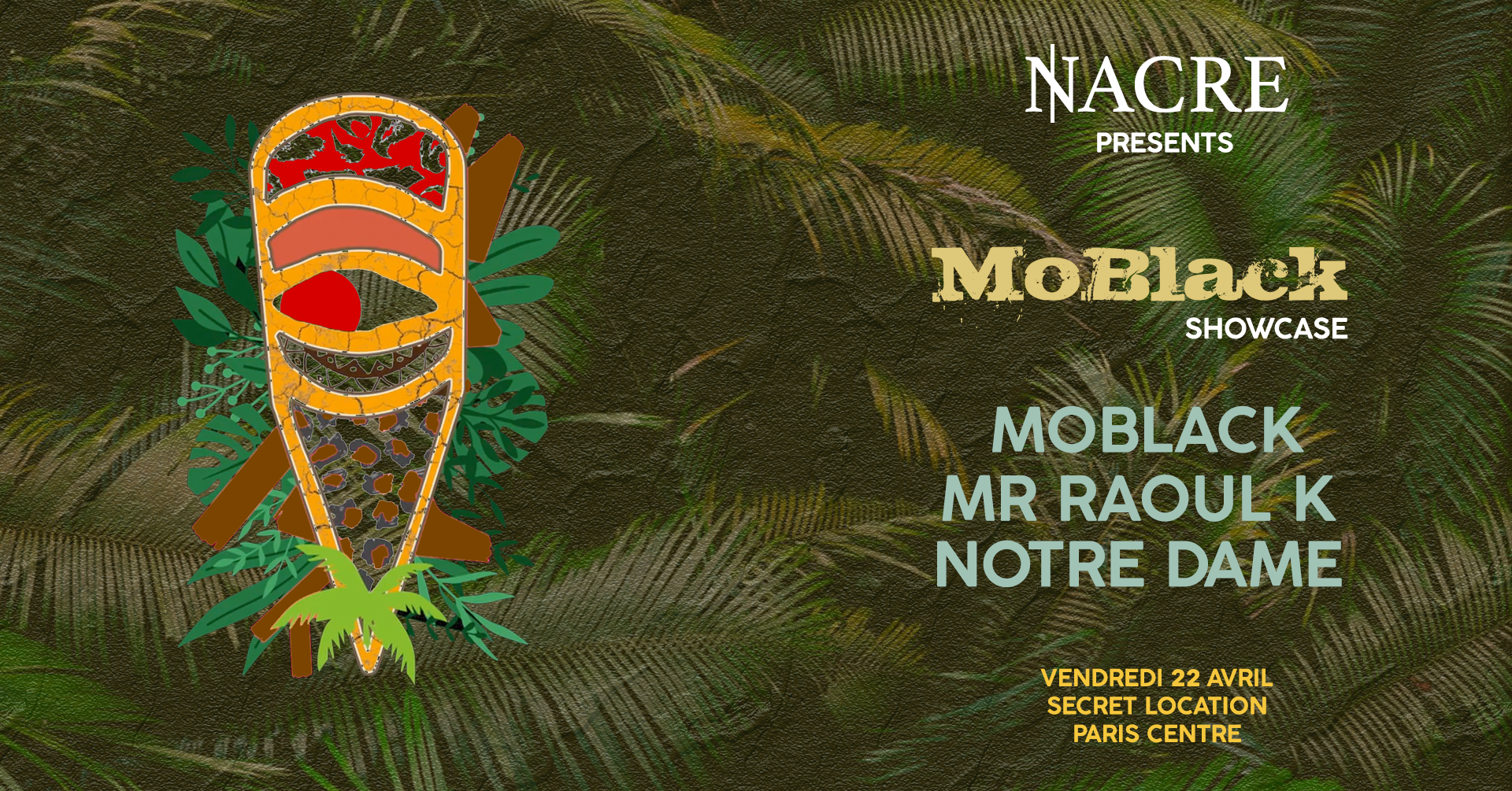 Nacre - MoBlack B2B Mr Raoul K, Notre Dame - Página frontal