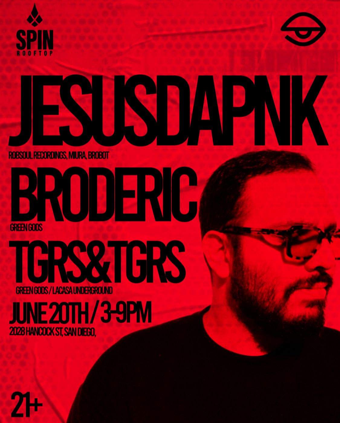 GG presents: Jesusdapnk at Spin, San Diego