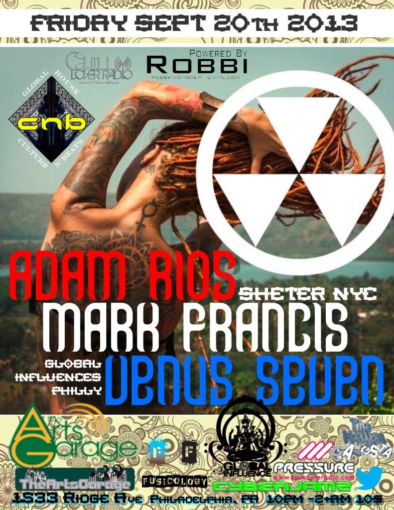Adam Rios / Mark Francis / Diva of The Deep at The Arts Garage ...