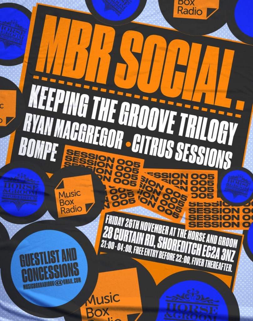 The MBR Social Session 005 - フライヤー表