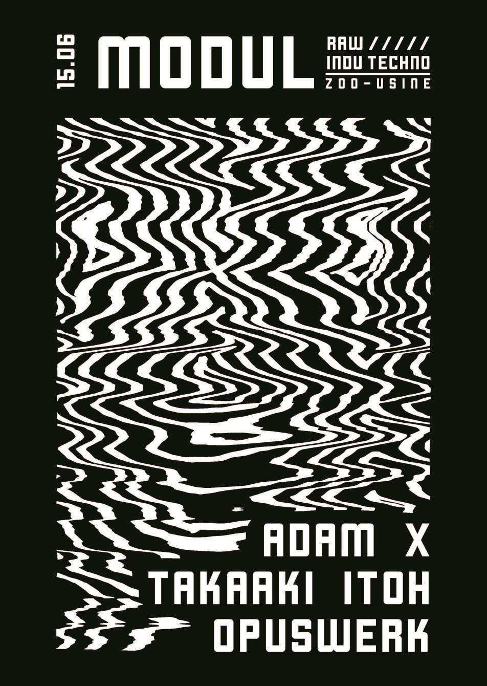 Modul with Adam X & Takaaki Itoh - Página frontal