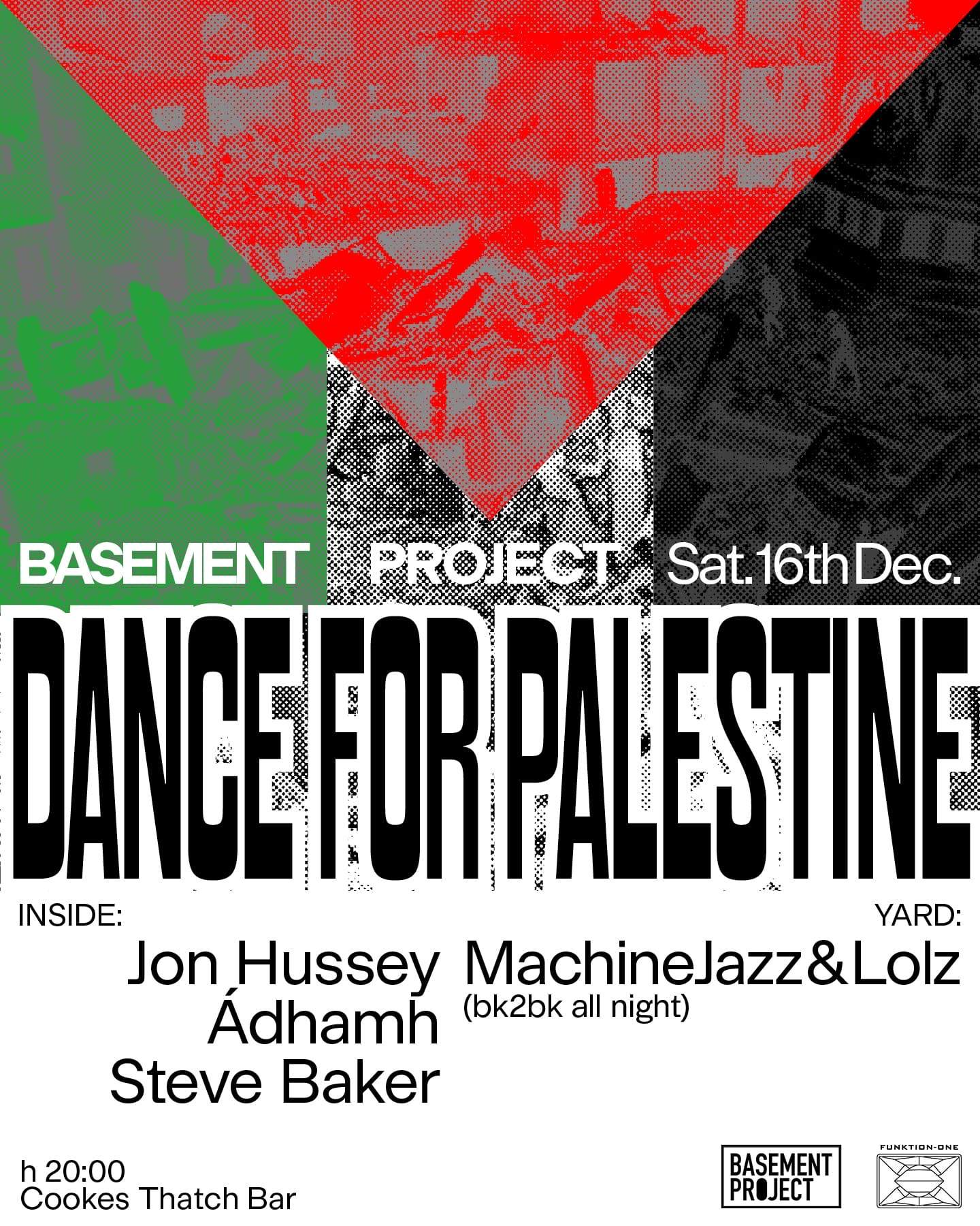 Basement Project in aid of the Palestinian Children's Relief Fund - Página frontal