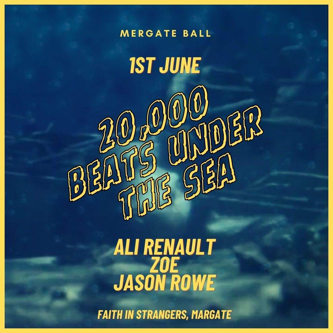 Mergate Ball: 20,000 Beats Under The Sea - フライヤー表