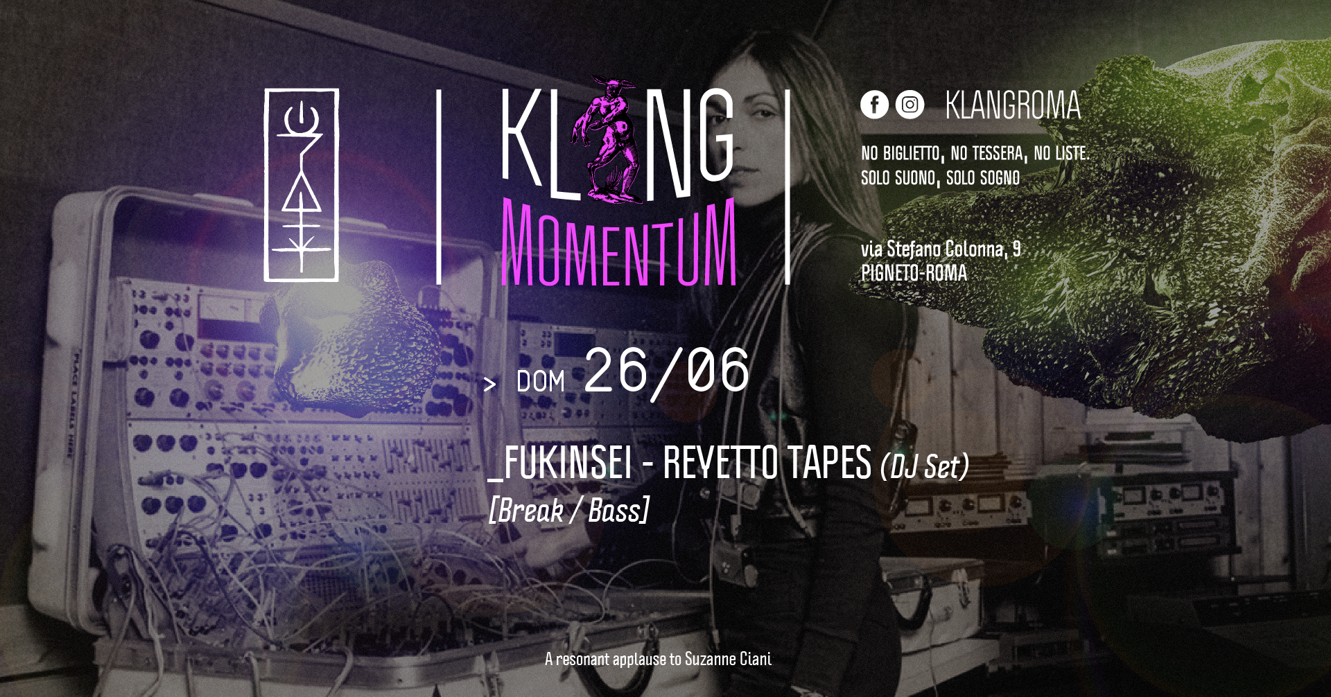 Klang Momentum presenta: Fukinsei - Reyetto Tapes (DJ Set) - Página frontal